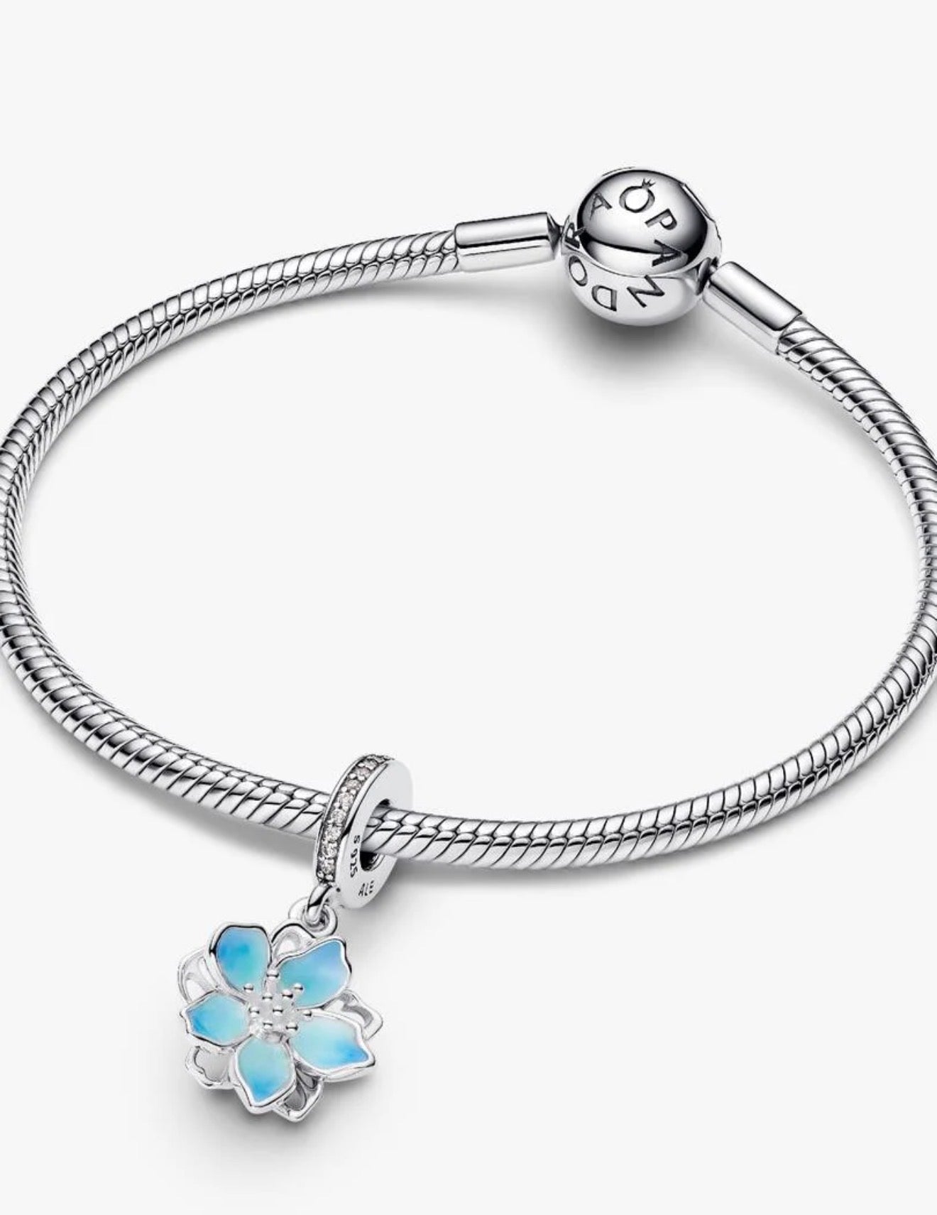 Blue Blossom Dangle Charm
