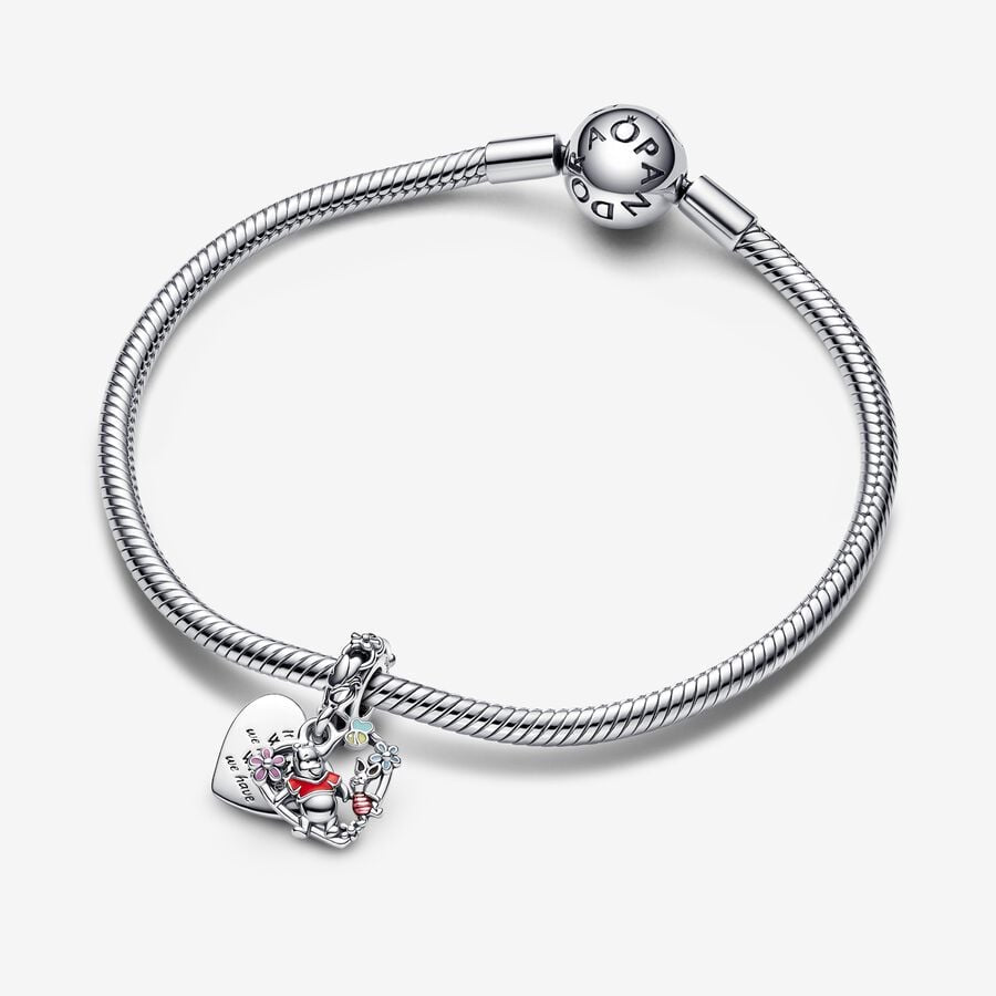 Disney x Pandora Winnie the Pooh & Piglet Double Dangle Charm