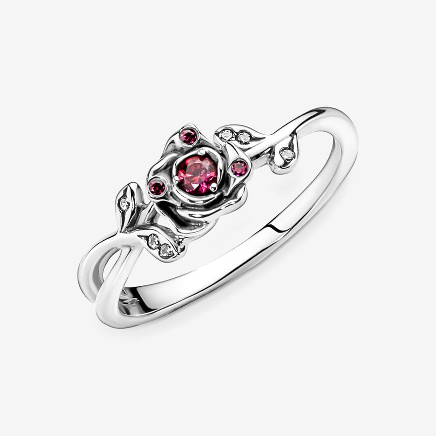 Disney x Pandora Beauty and the Beast Rose Ring