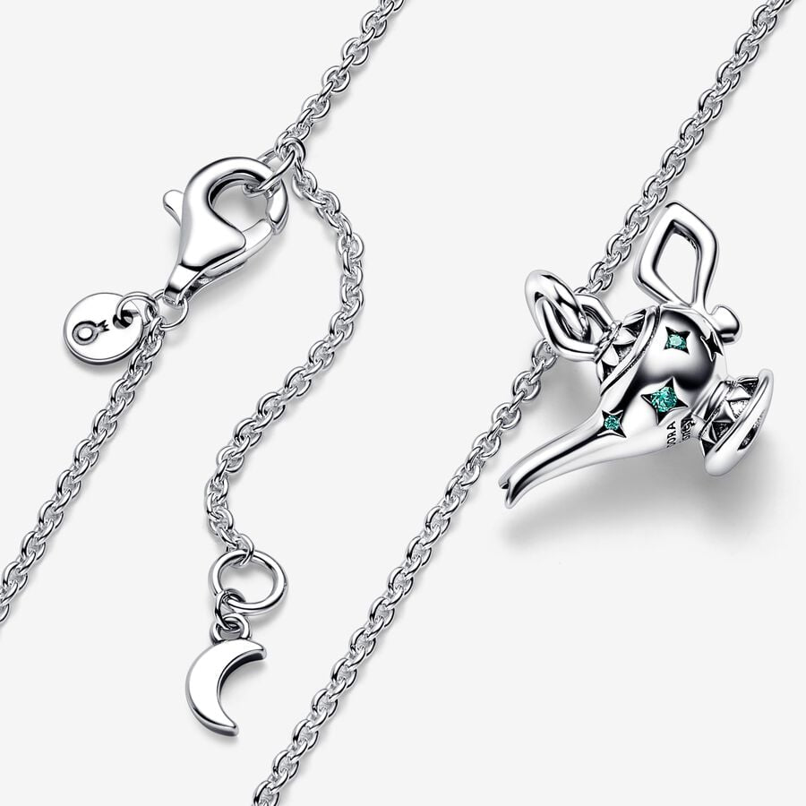 Disney x Pandora Aladdin Magic Lamp Pendant Collier Necklace