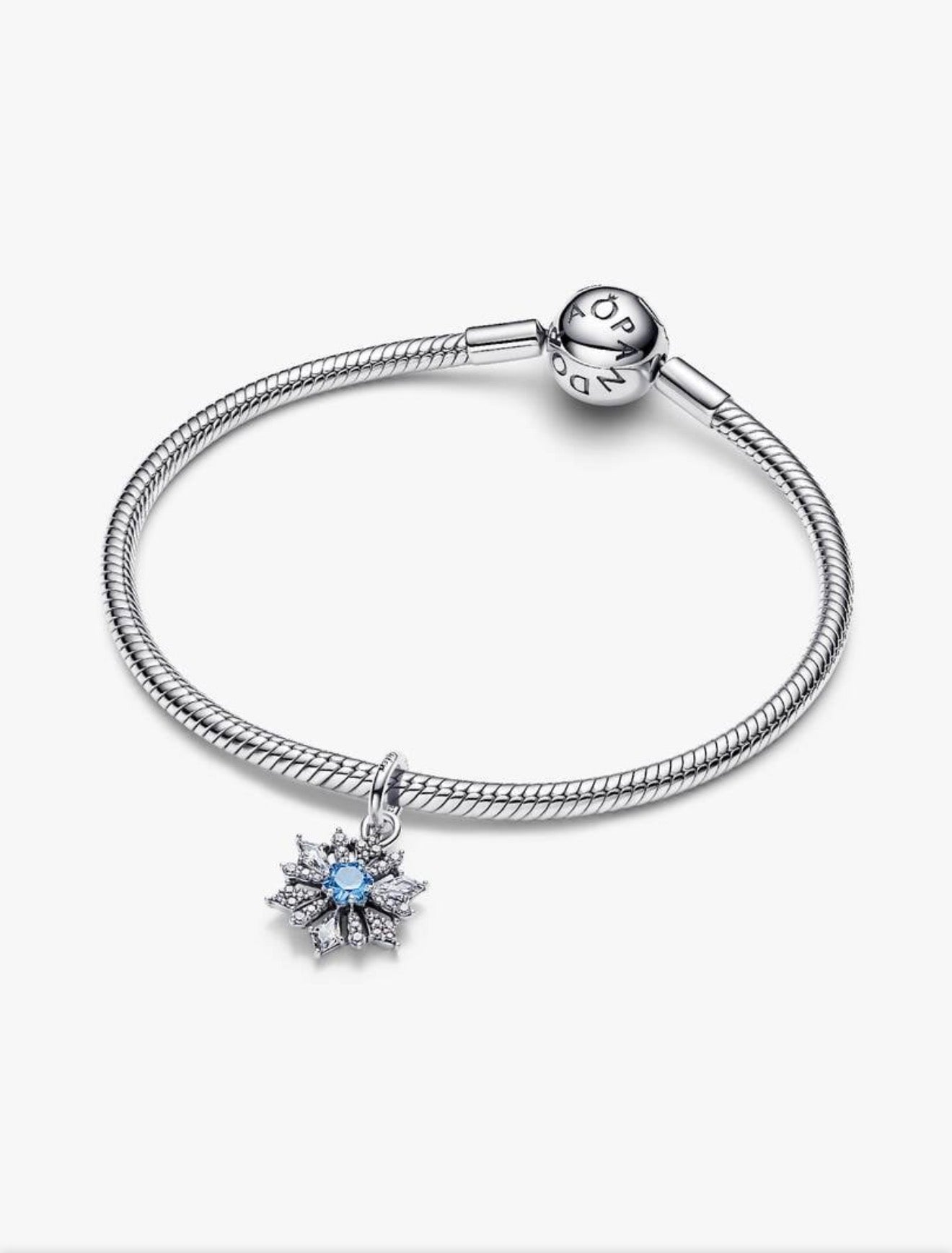 Frozen Queen Elsa Snowflake Dangle Charm