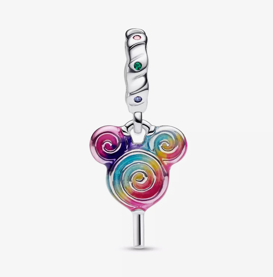 Mickey Mouse Lollipop Dangle Charm