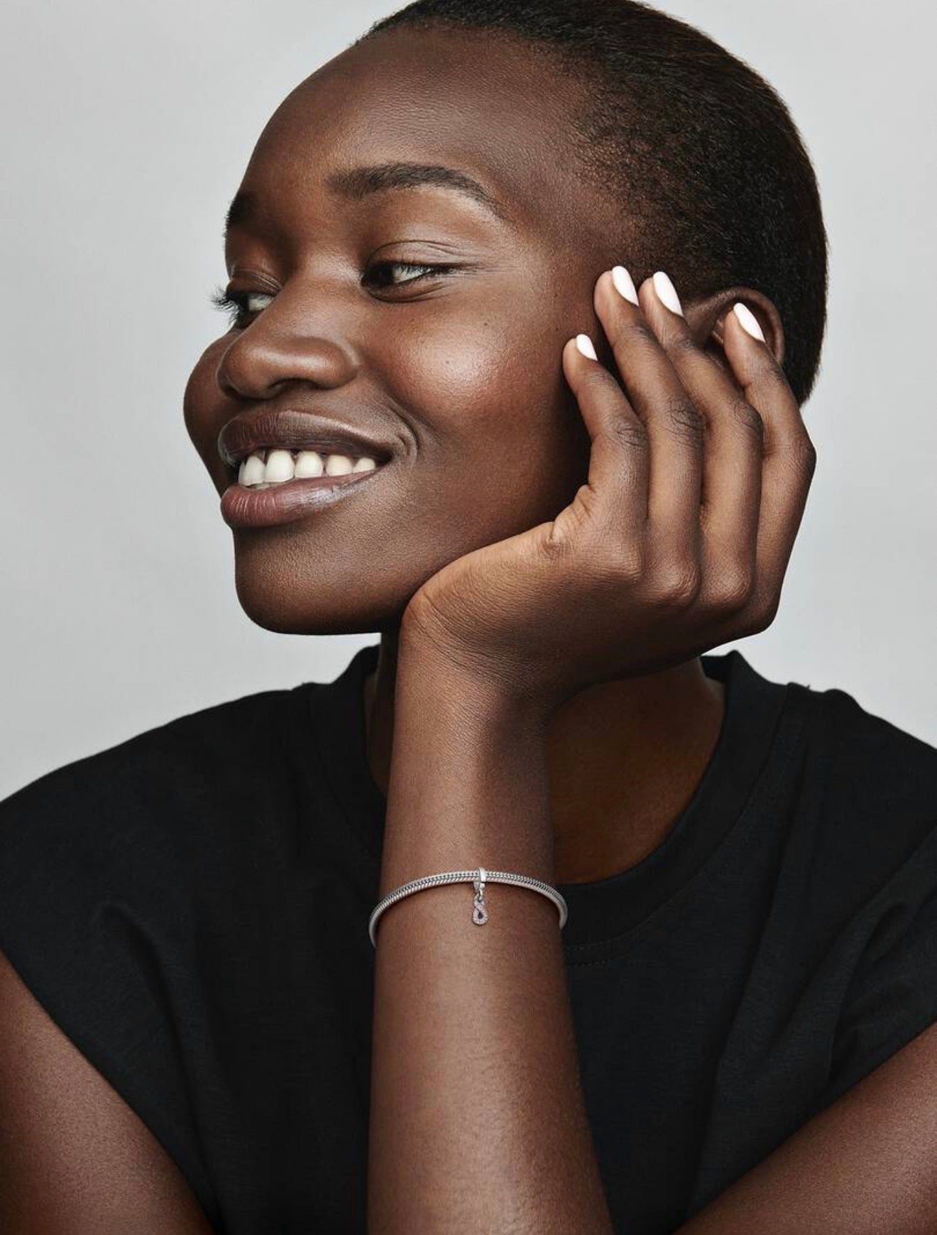 Sparkling Infinity Dangle Charm