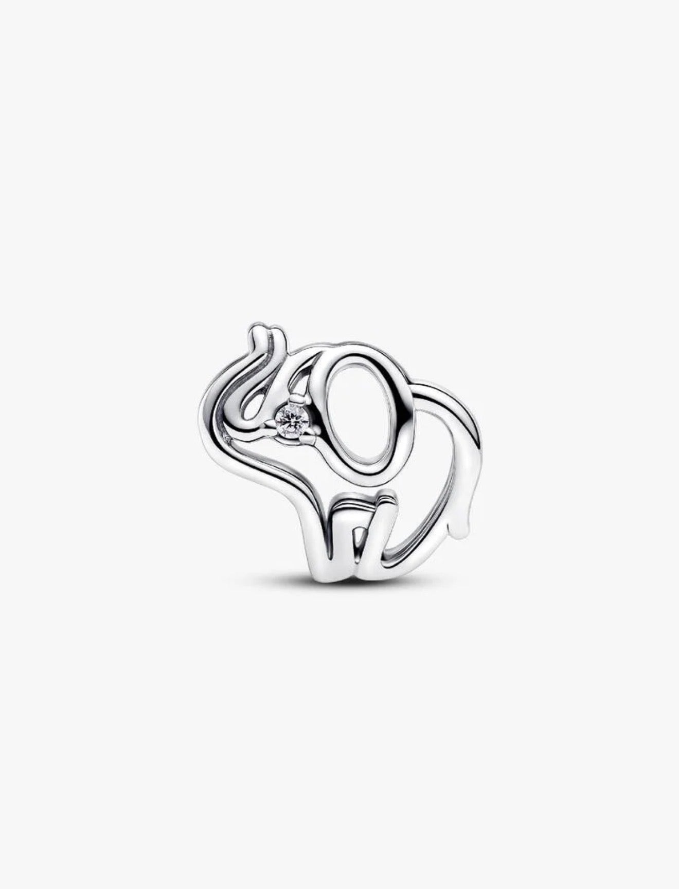 Openwork Elephant Charm