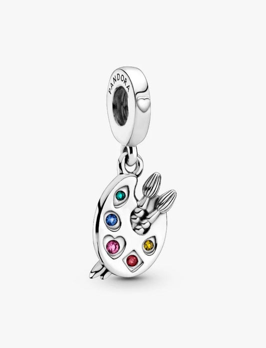 Artist's Palette Dangle Charm