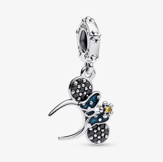 Minnie Mouse Ear Headband Dangle Charm