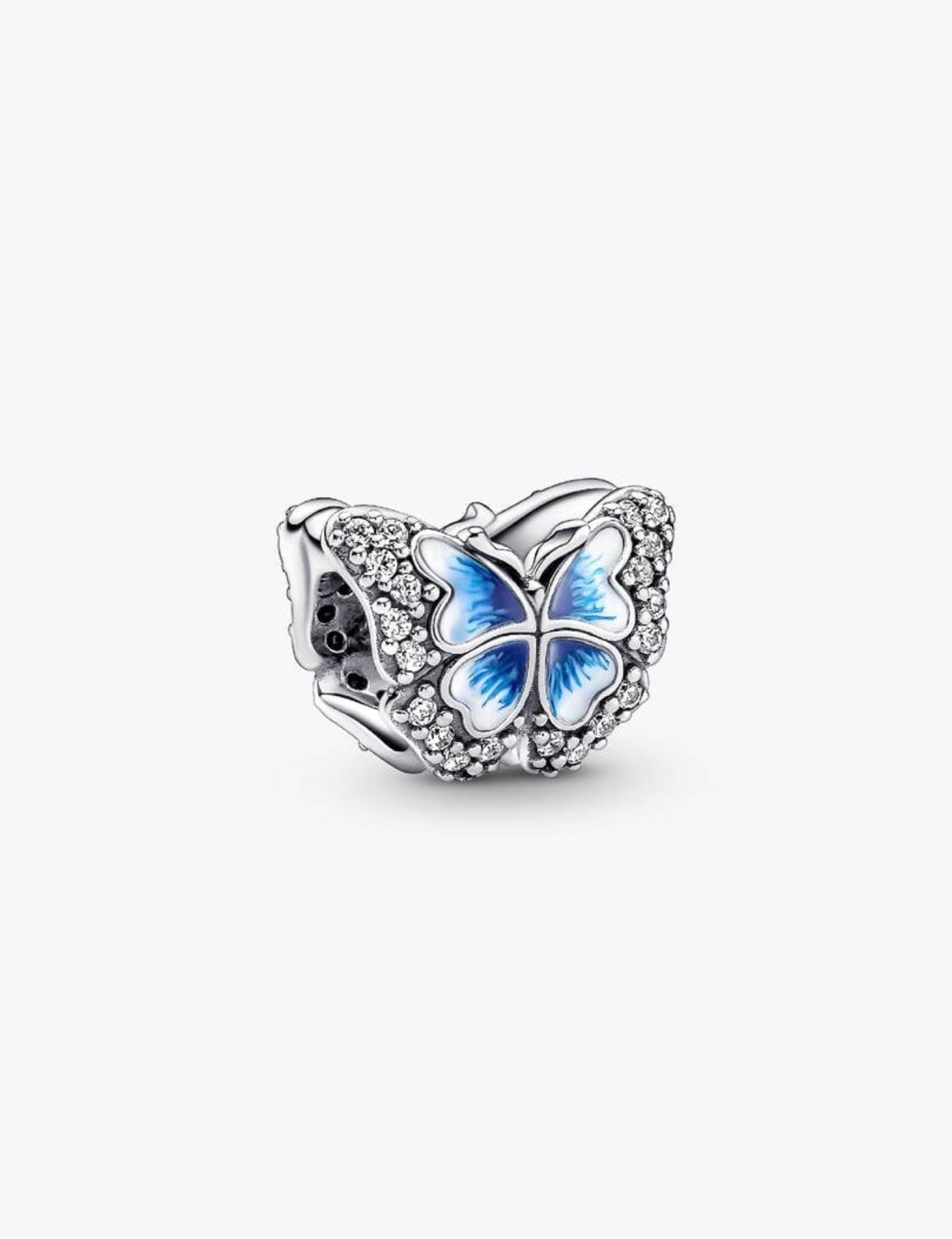 Blue Butterfly Sparkling Charm