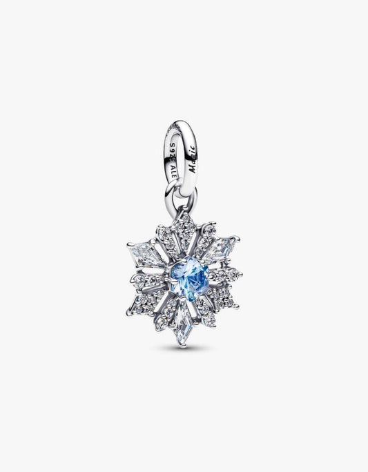Frozen Queen Elsa Snowflake Dangle Charm