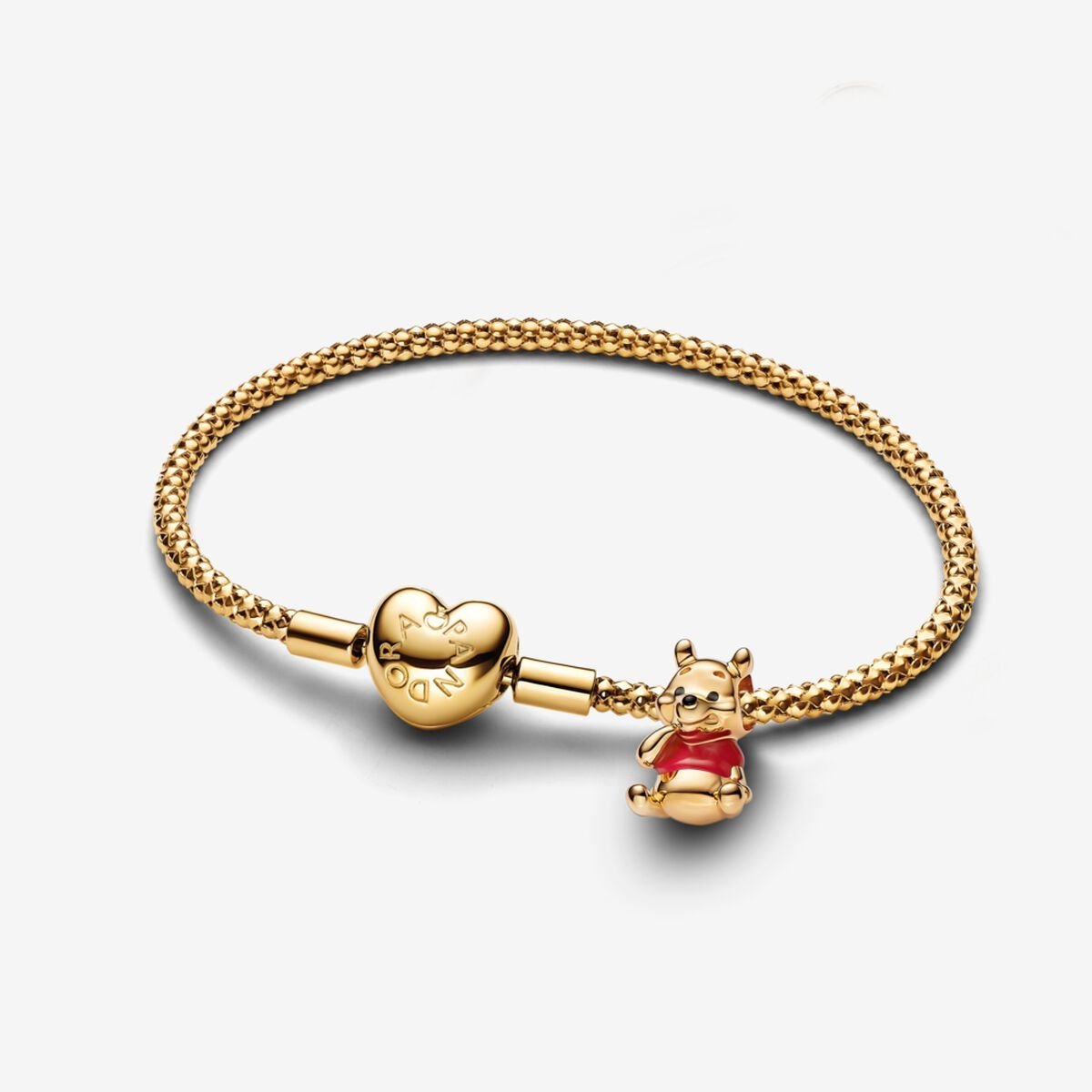Winnie the Pooh Studded Charm Bracelet Set