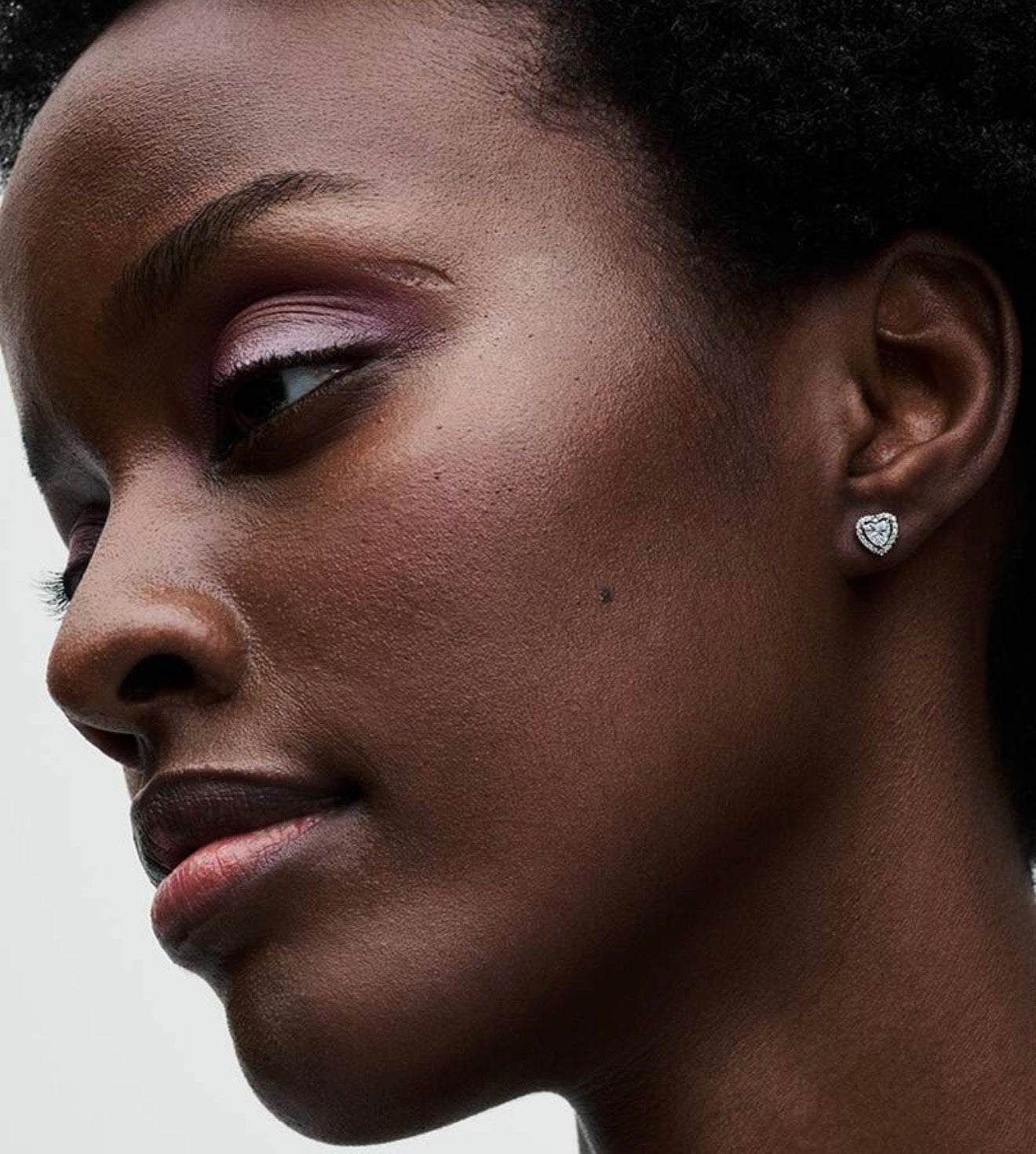 Elevated Heart Stud Earrings