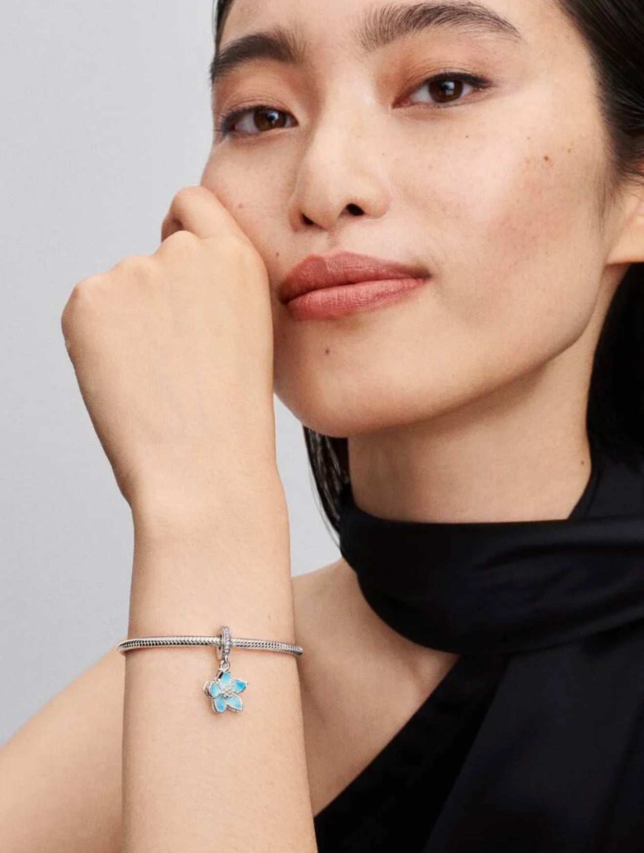 Blue Blossom Dangle Charm