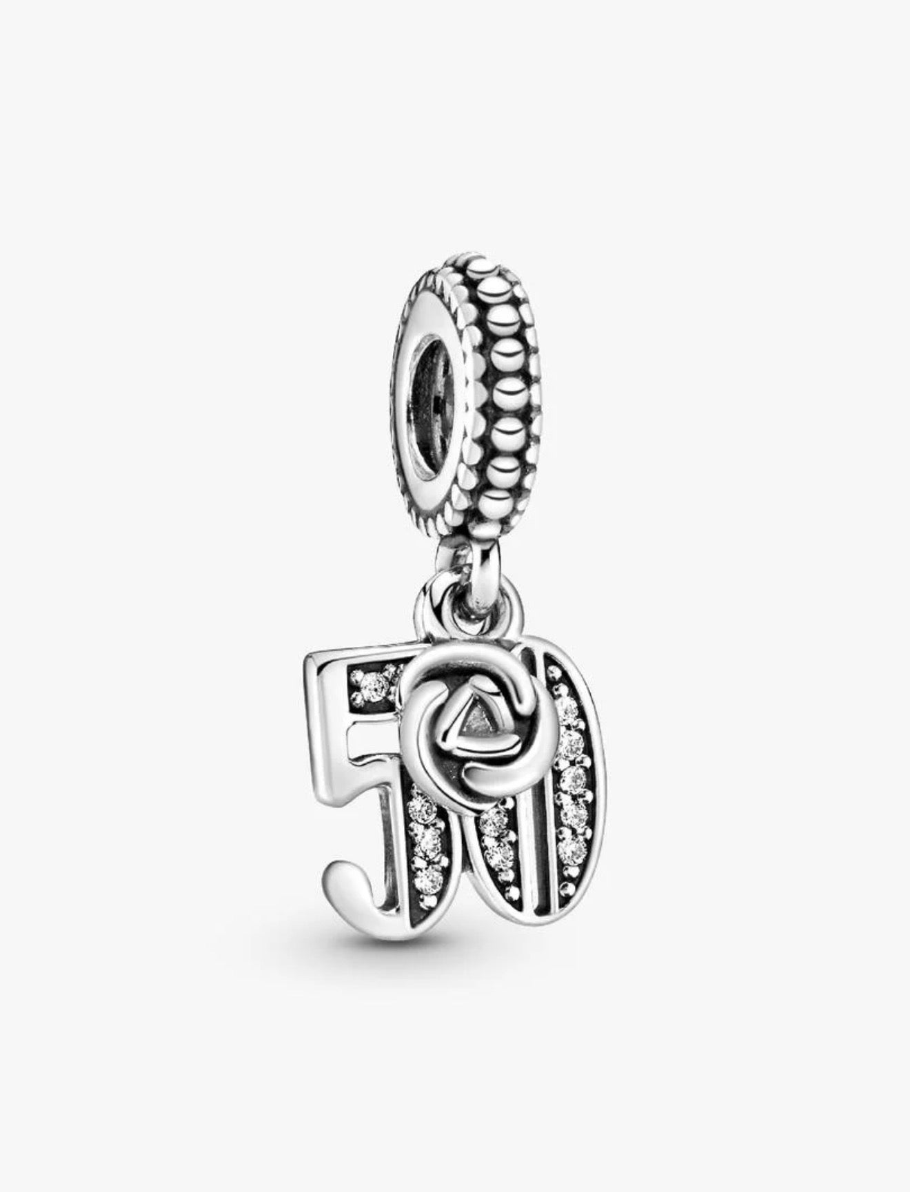 50th Celebration Dangle Charm
