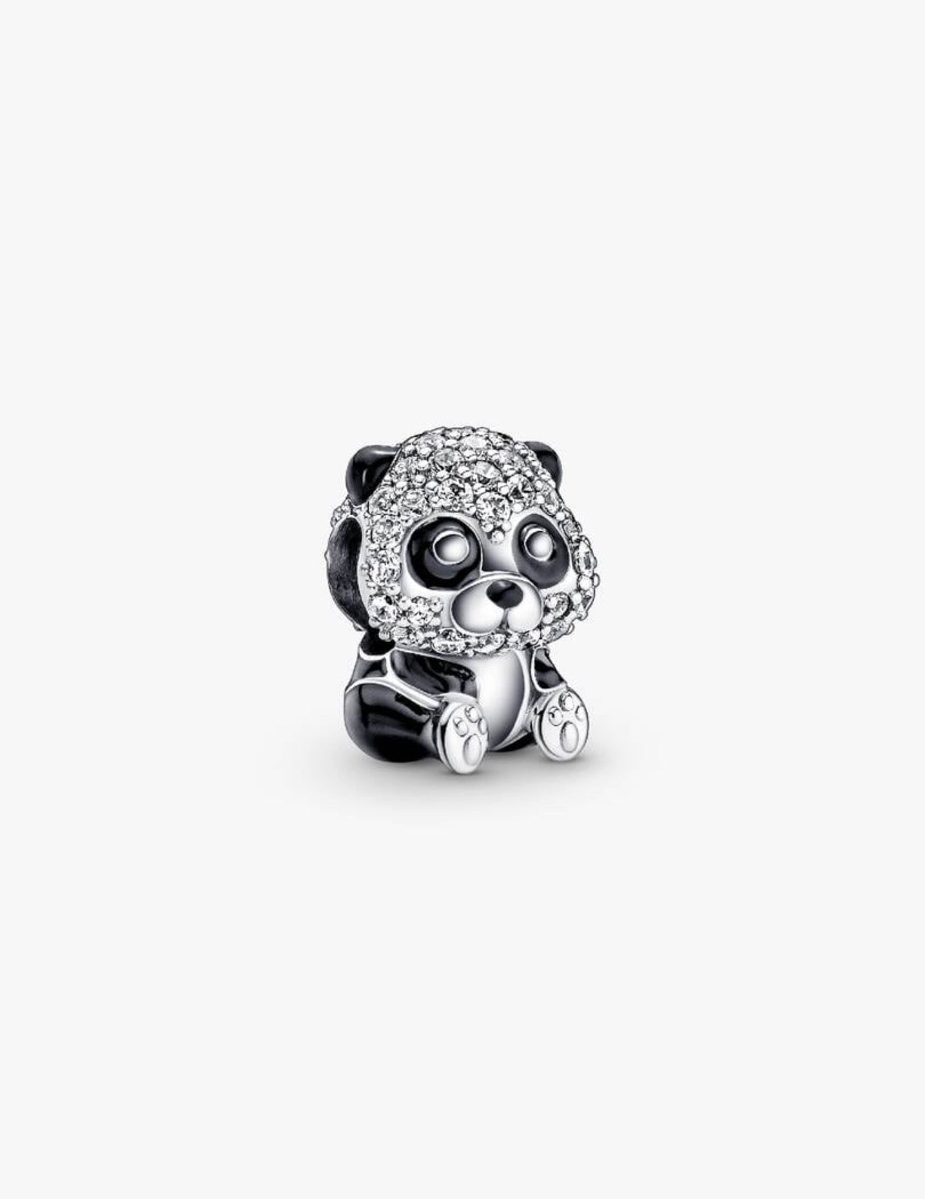 Sparkling Cute Panda Charm