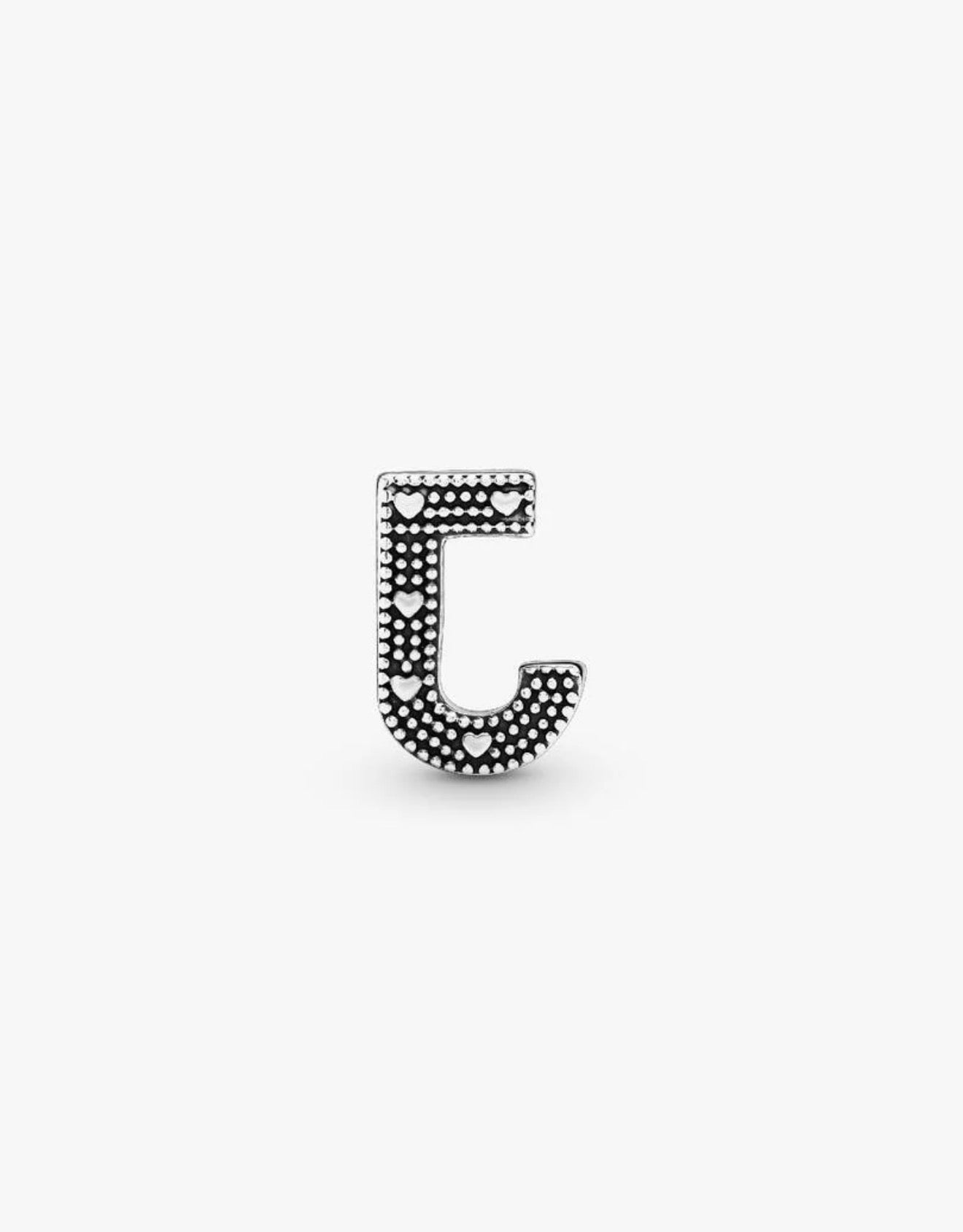 Letter J Alphabet Charm