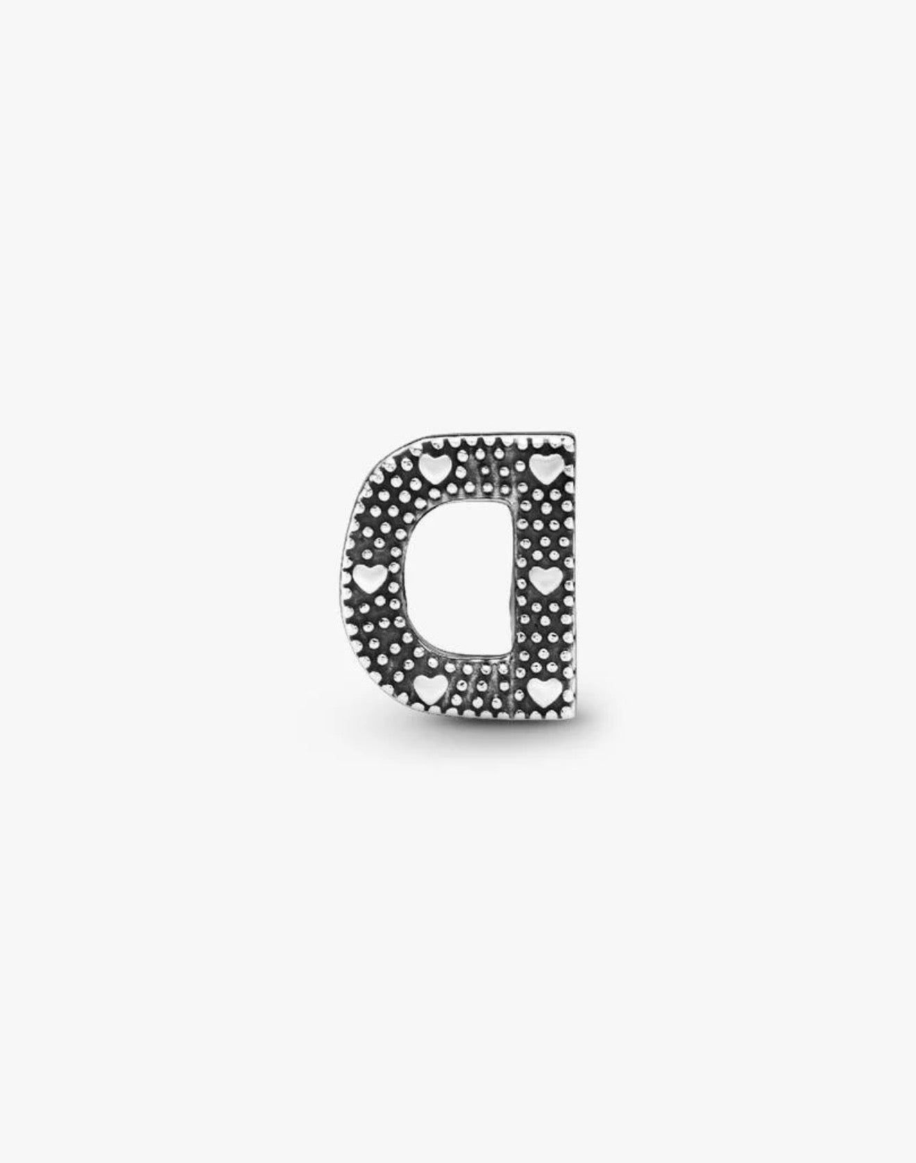 Letter D Alphabet Charm