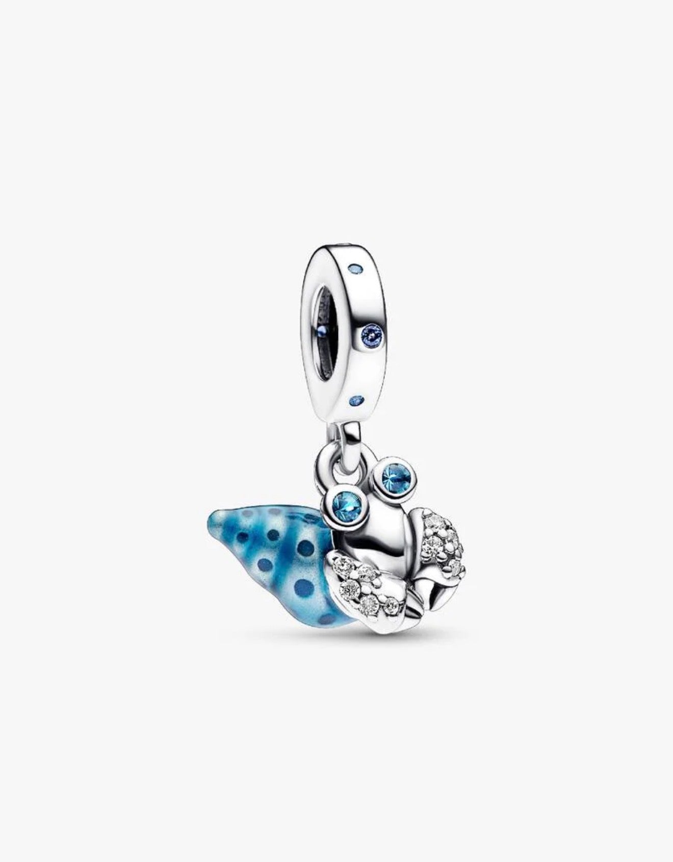 Glow-in-the-dark Hermit Crab Dangle Charm