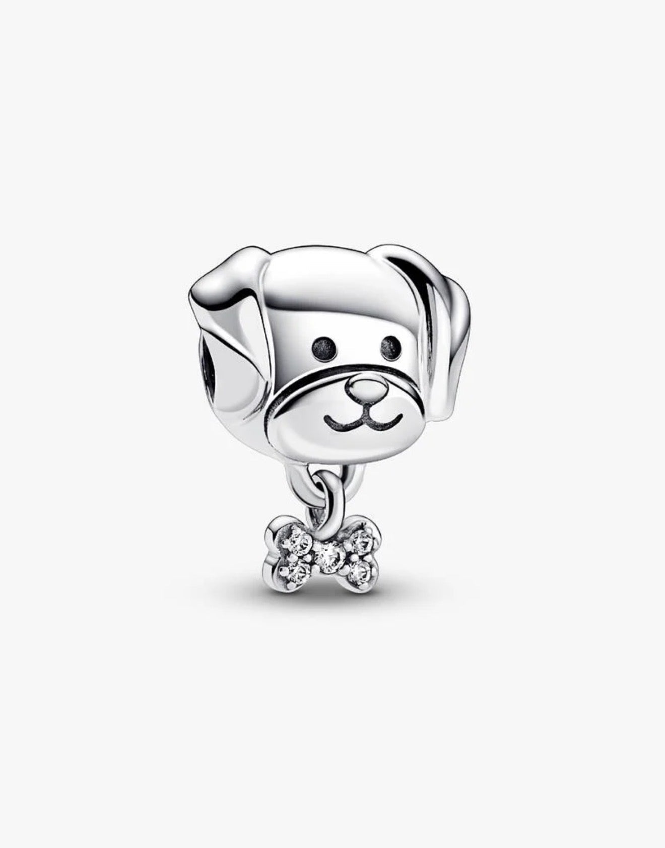 Pet Dog & Bone Charm