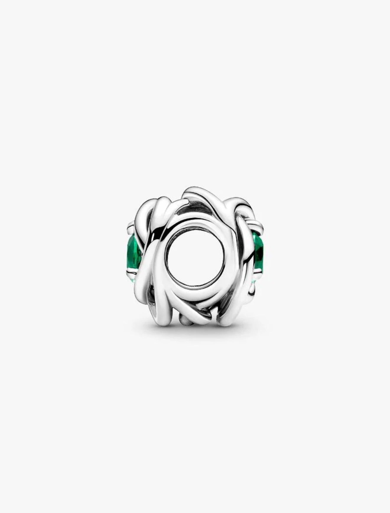 May Green Eternity Circle Charm