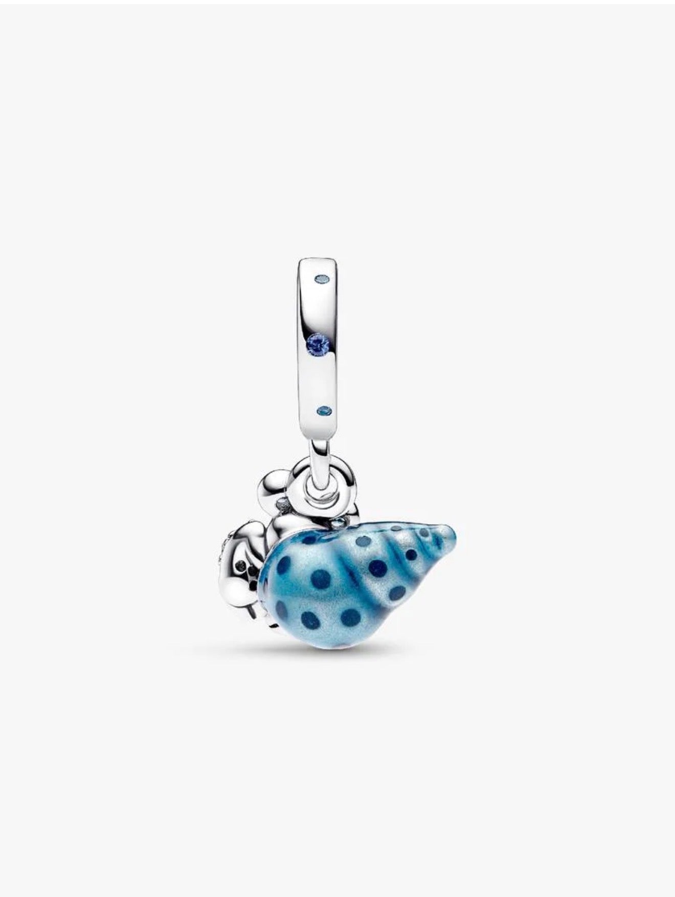 Glow-in-the-dark Hermit Crab Dangle Charm