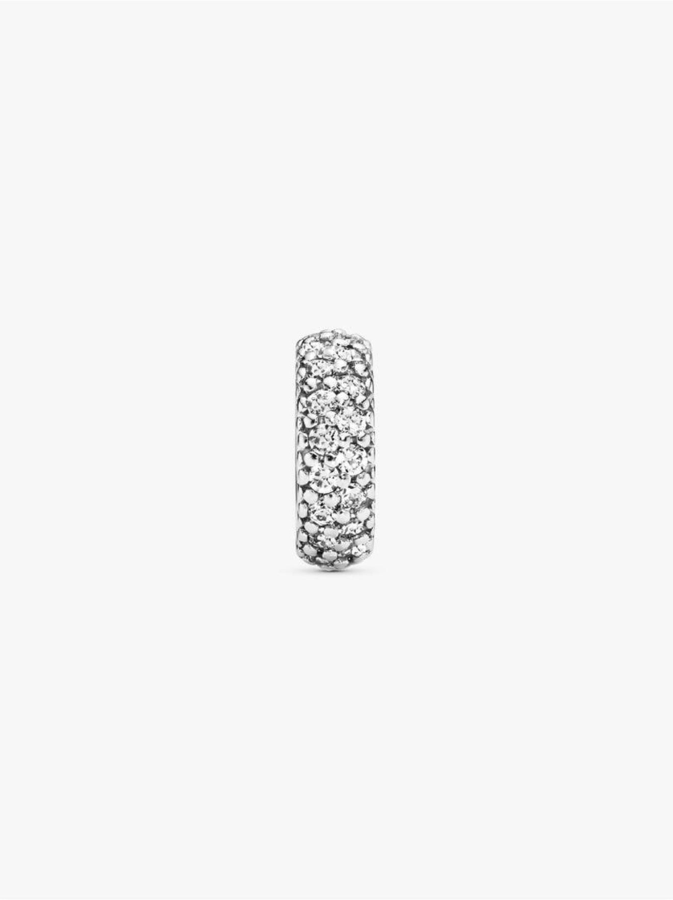 Clear Sparkle Spacer Charm