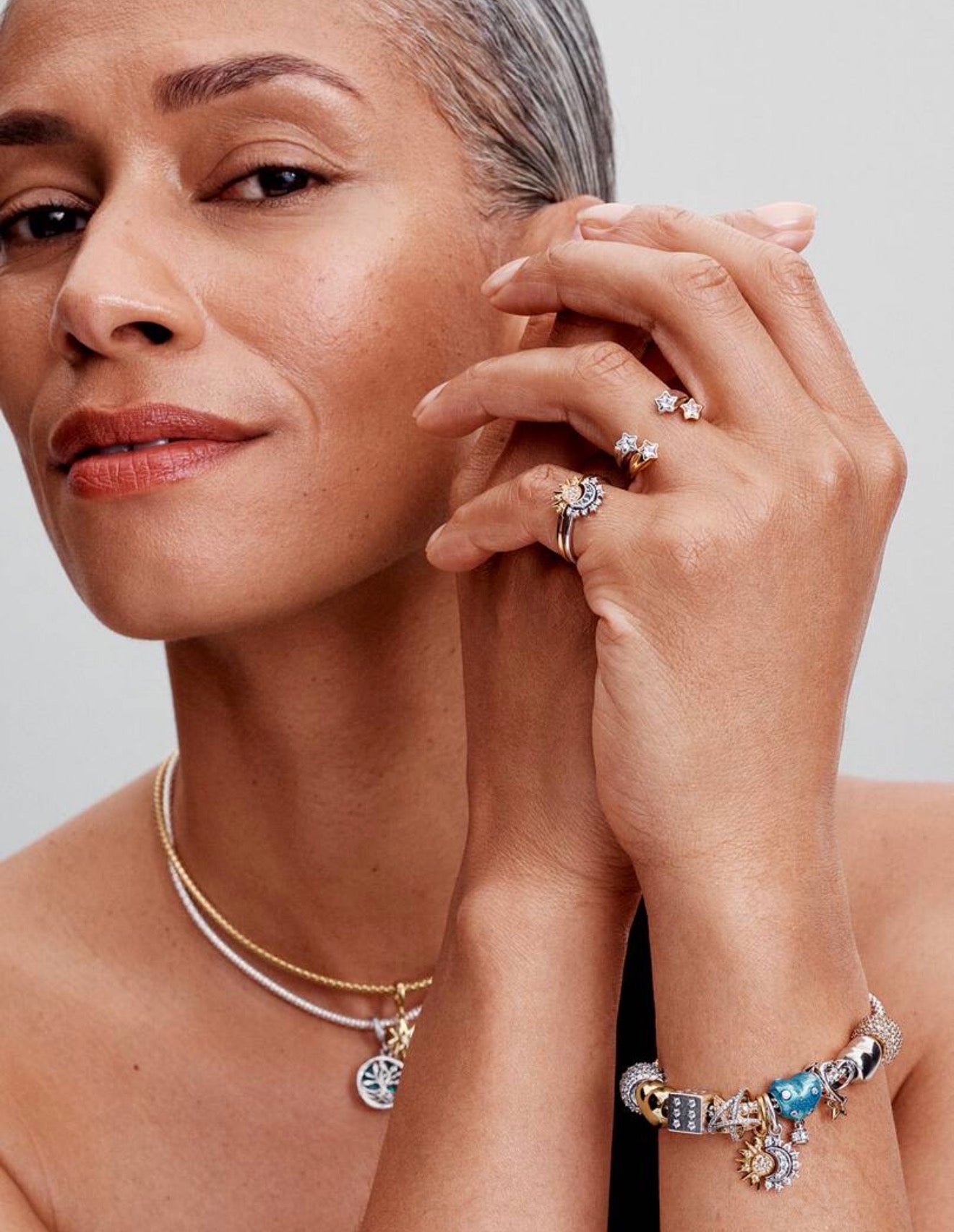 Splittable Sun & Moon Dangle Charm