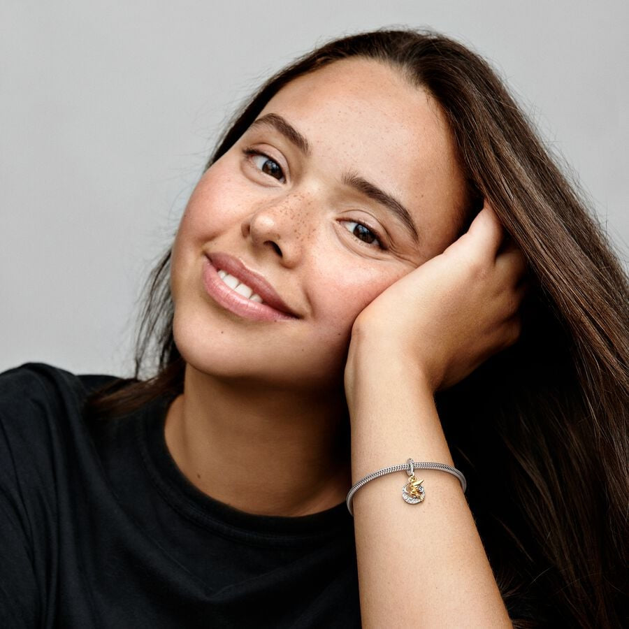 Disney x Pandora Tinker Bell Celestial Night Dangle Charm