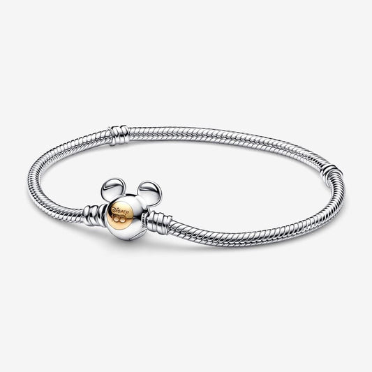 Disney x Pandora 100th Anniversary Moments Snake Chain Bracelet