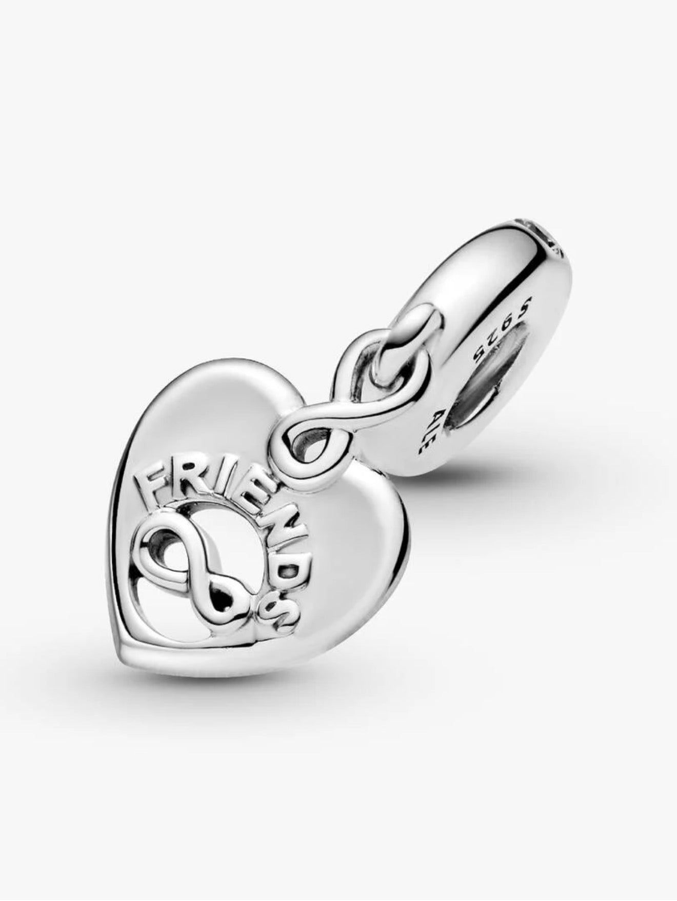 Friends Forever Heart Dangle Charm