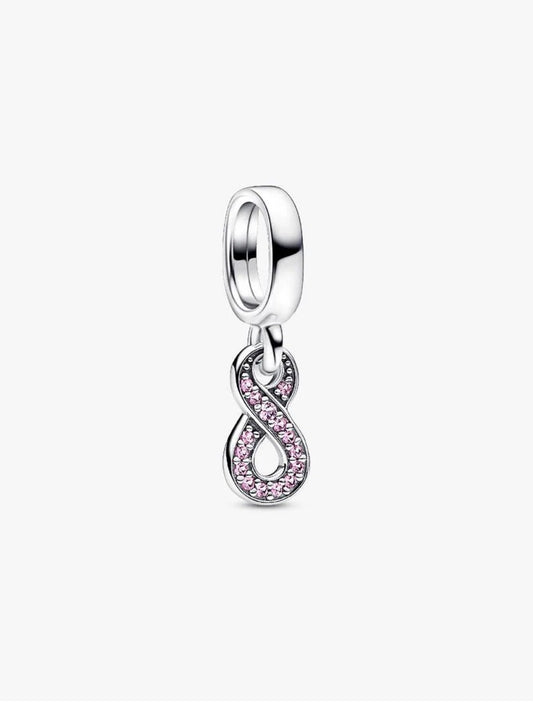 Sparkling Infinity Dangle Charm