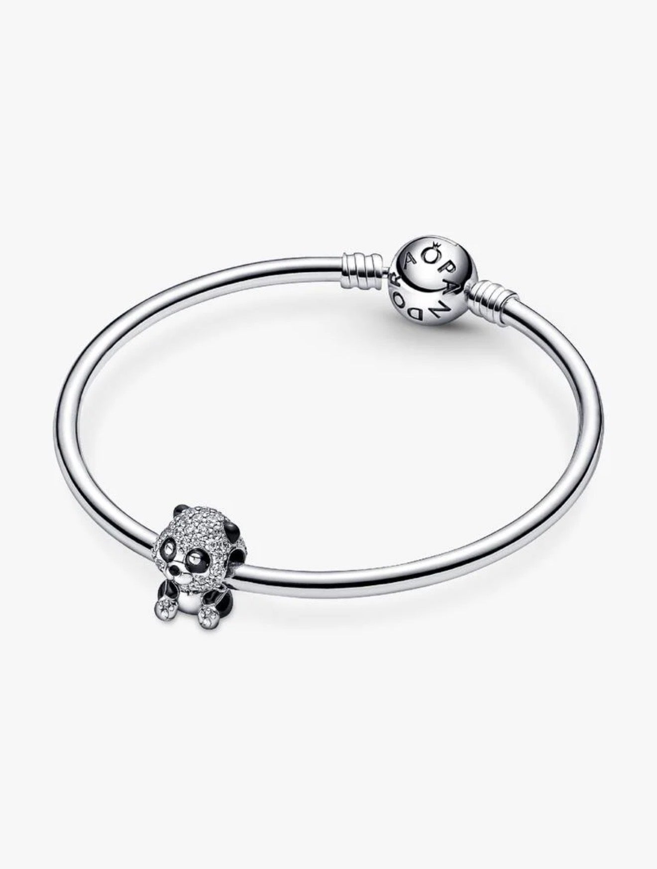 Sparkling Cute Panda Charm