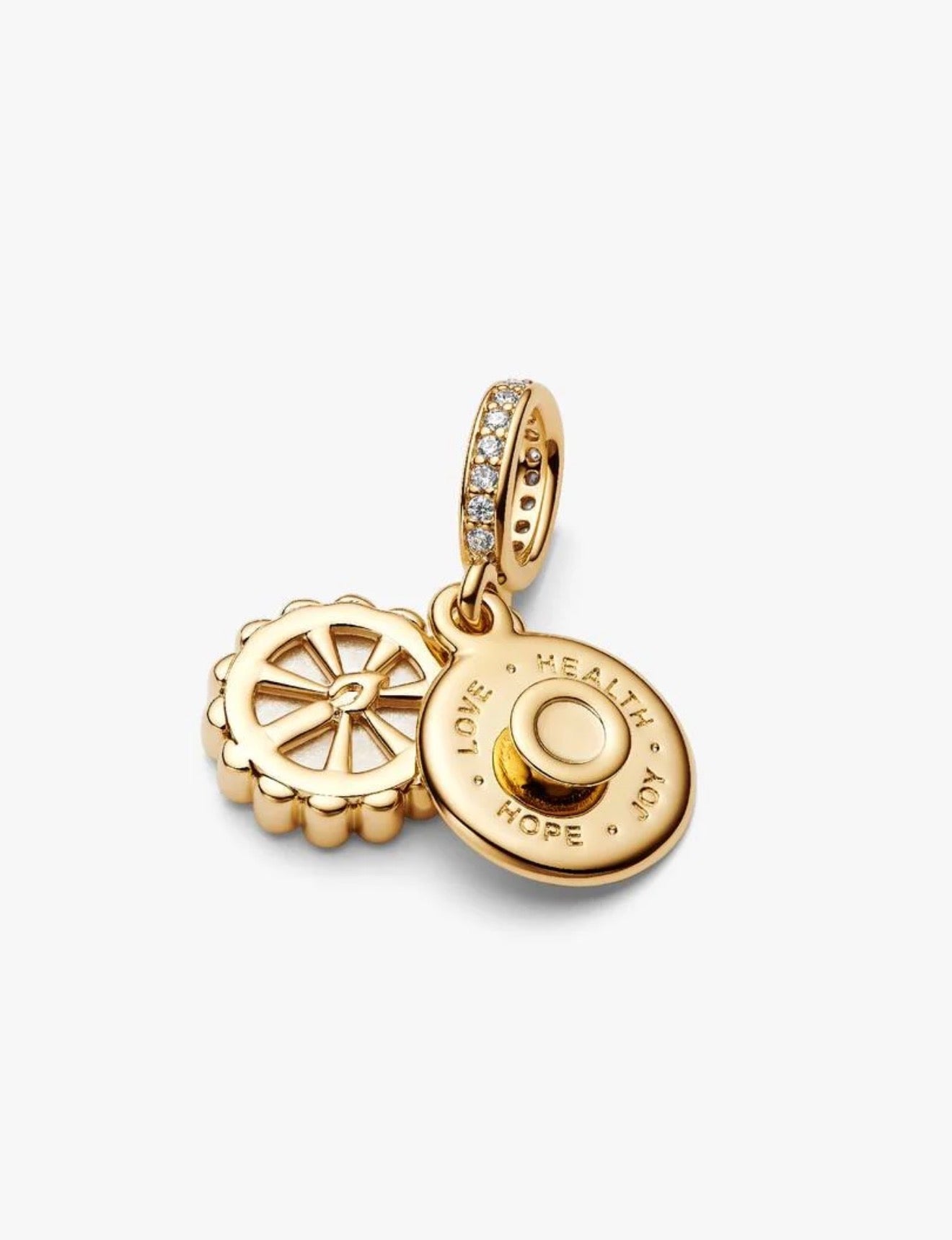 Happy Birthday Cake Dangle Charm