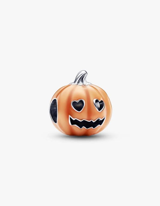 Glow-in-the-dark Spooky Pumpkin Charm