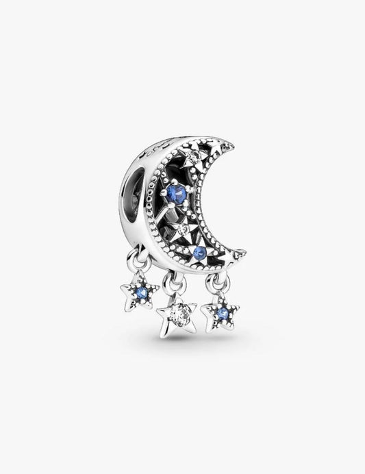 Star & Crescent Moon Charm