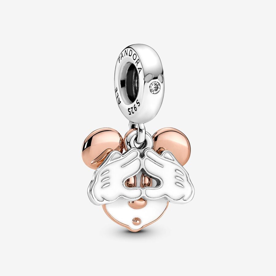 Disney x Pandora Mickey Mouse Double Dangle Charm