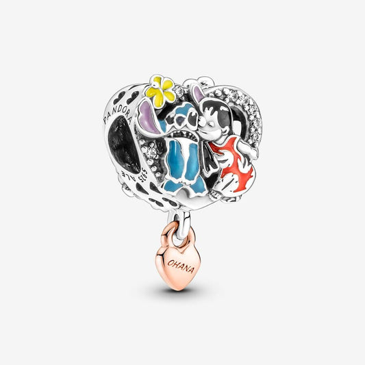 Disney x Pandora Ohana Lilo & Stitch Inspired Charm