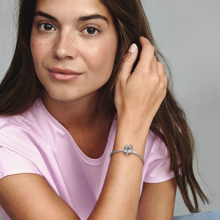 Disney x Pandora Mickey Mouse & Minnie Mouse Airplane Charm