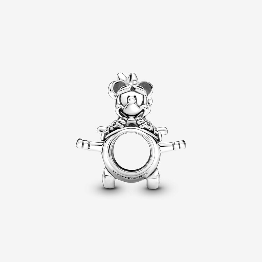 Disney x Pandora Mickey Mouse & Minnie Mouse Airplane Charm