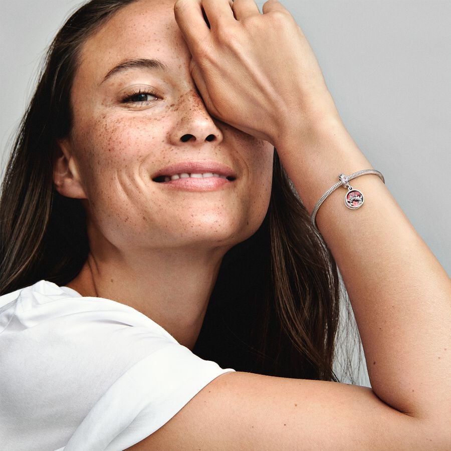 Disney x Pandora Mickey Mouse & Minnie Mouse Love and Kisses Dangle Charm