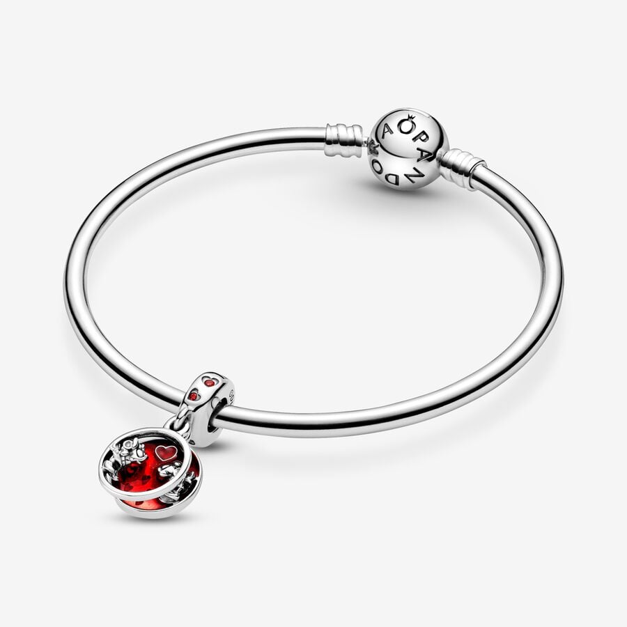 Disney x Pandora Mickey Mouse & Minnie Mouse Love and Kisses Dangle Charm