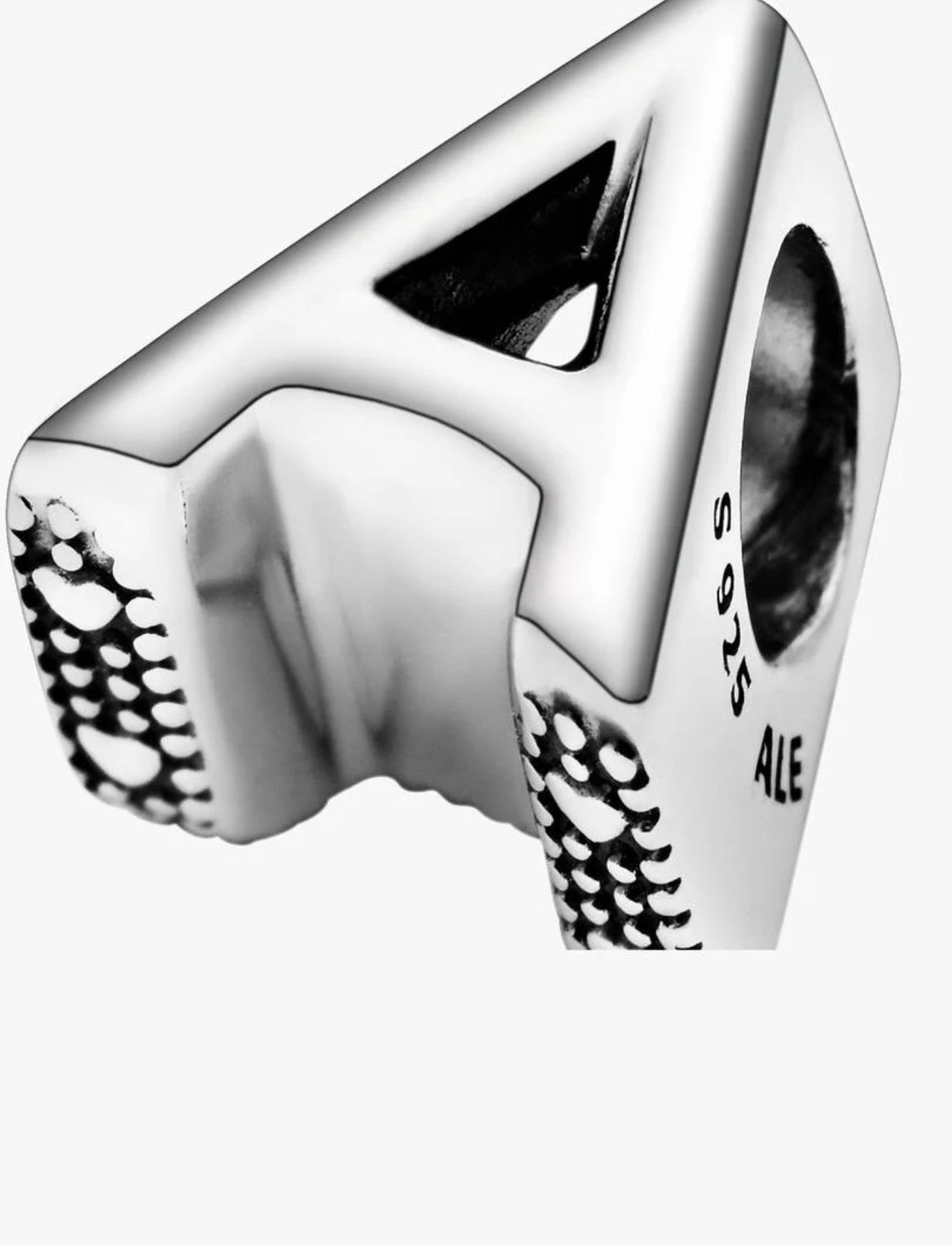 Letter A Alphabet Charm