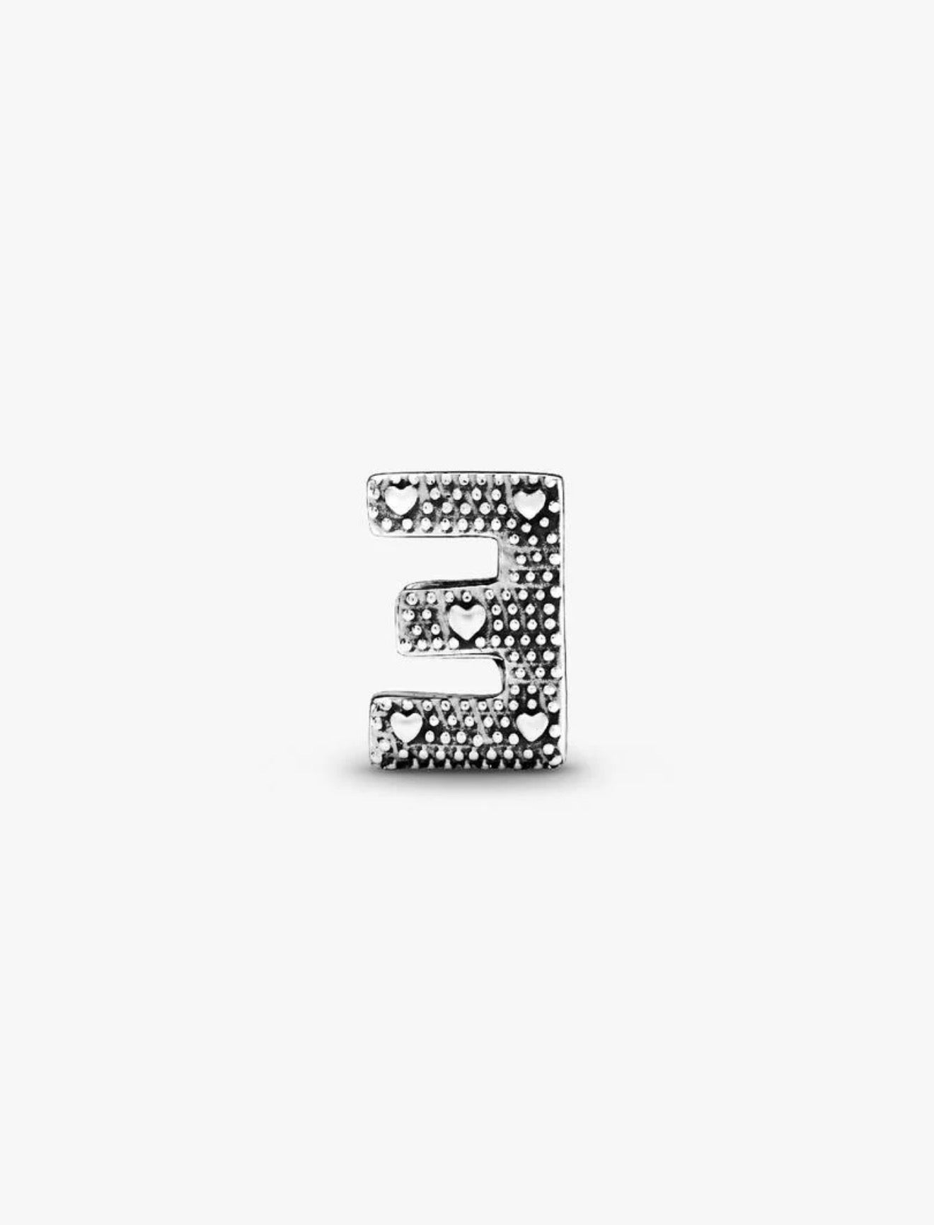 Letter E Alphabet Charm