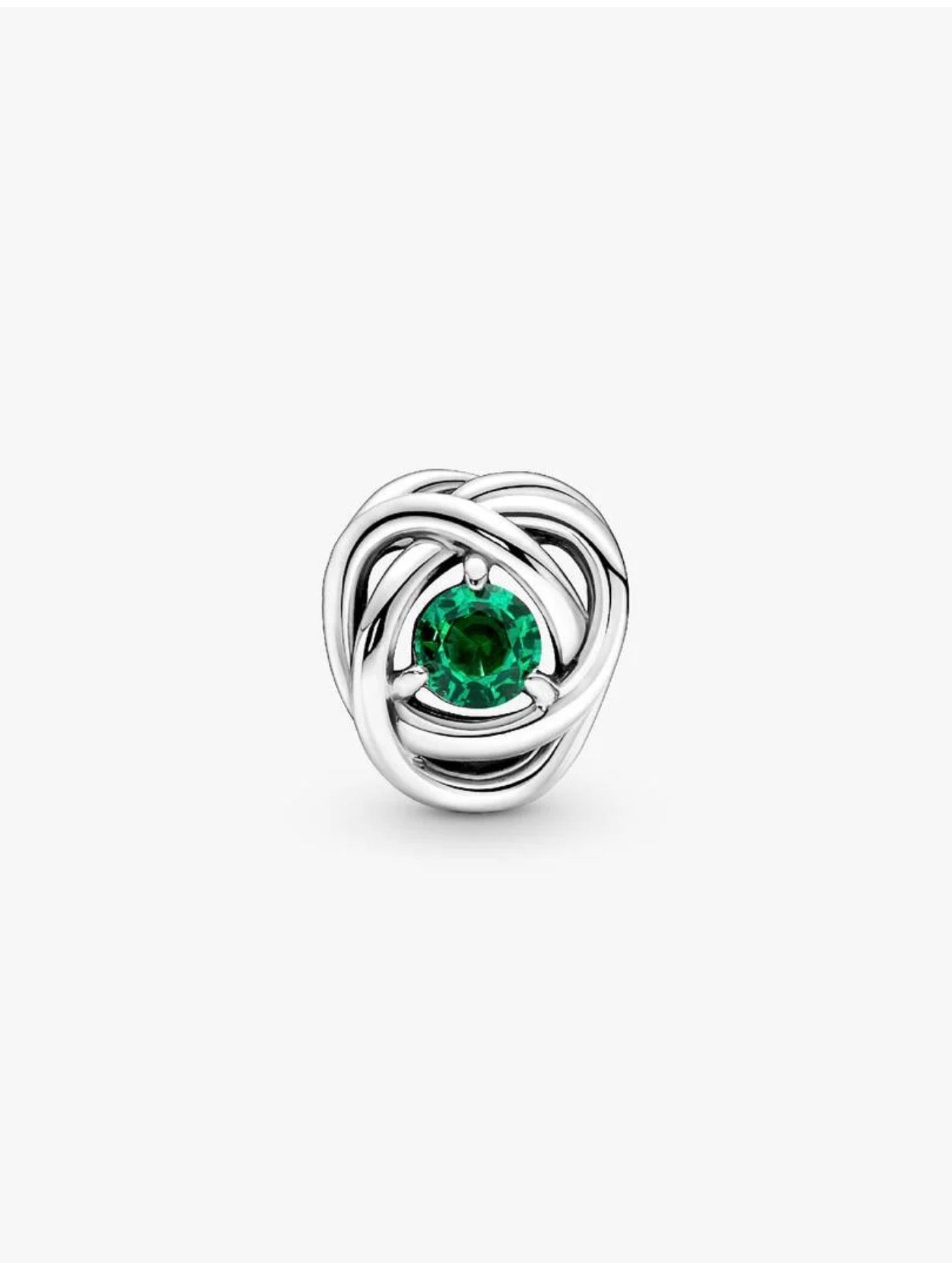 May Green Eternity Circle Charm