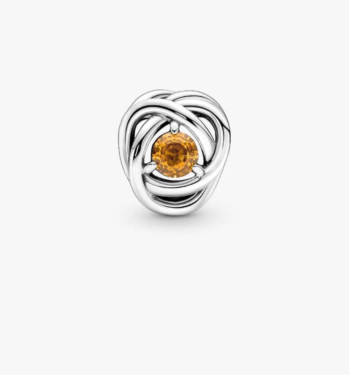 November Honey Eternity Circle Charm