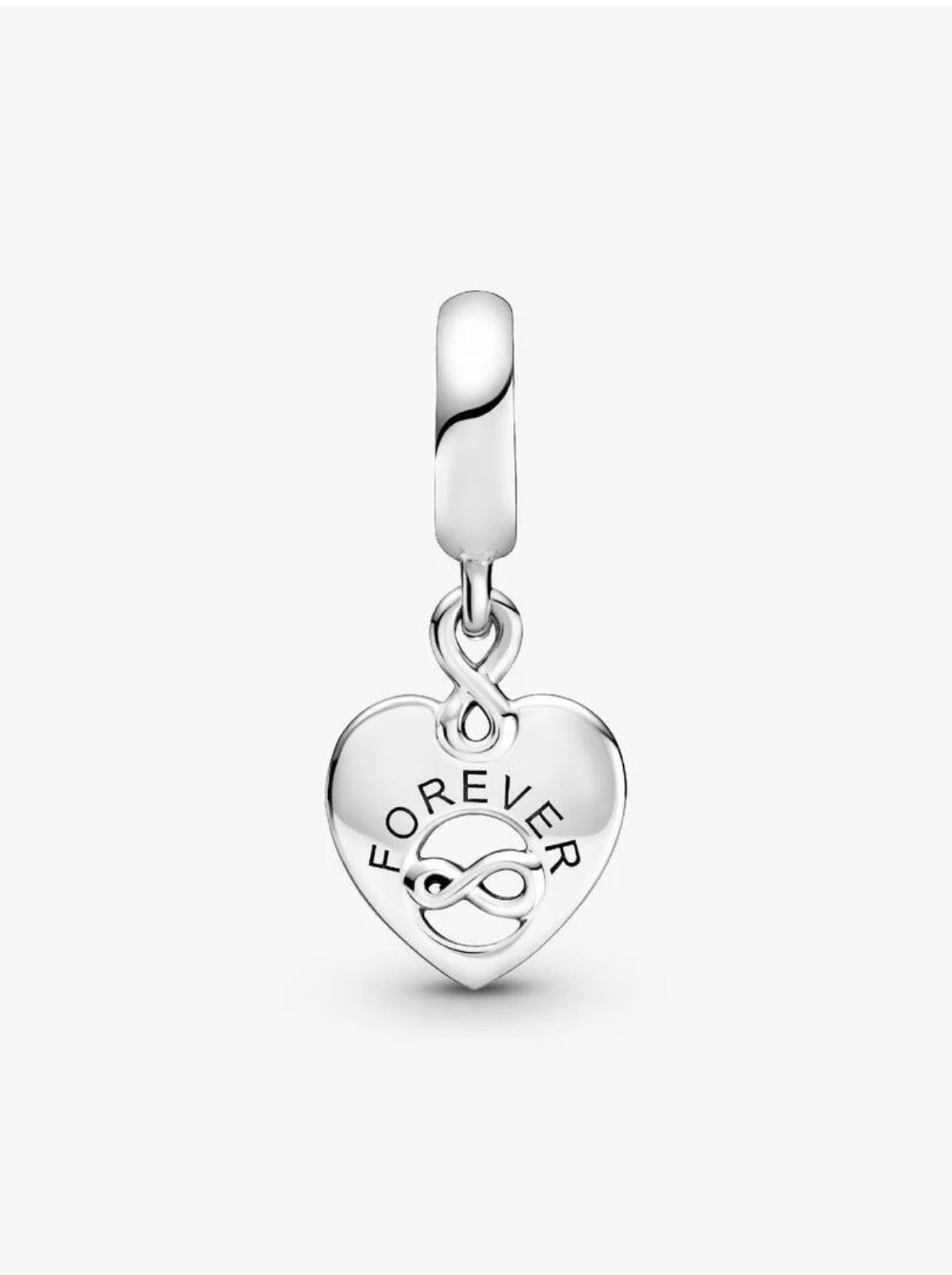 Friends Forever Heart Dangle Charm