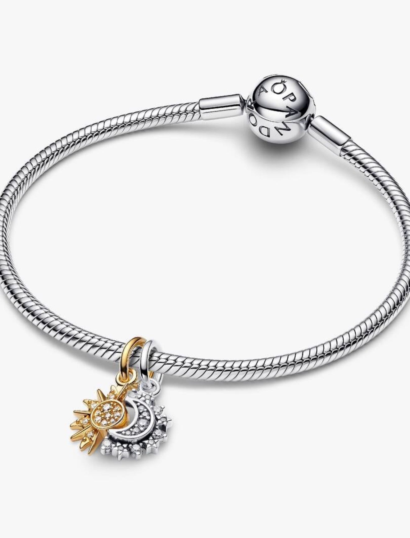 Splittable Sun & Moon Dangle Charm