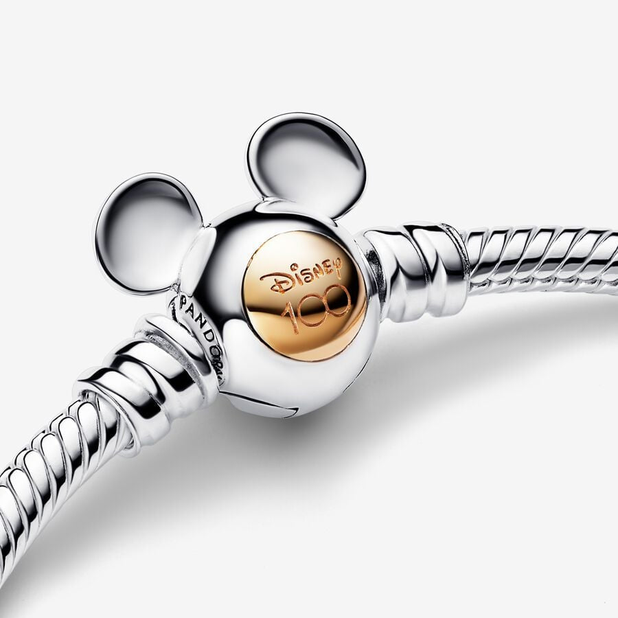 Disney x Pandora 100th Anniversary Moments Snake Chain Bracelet
