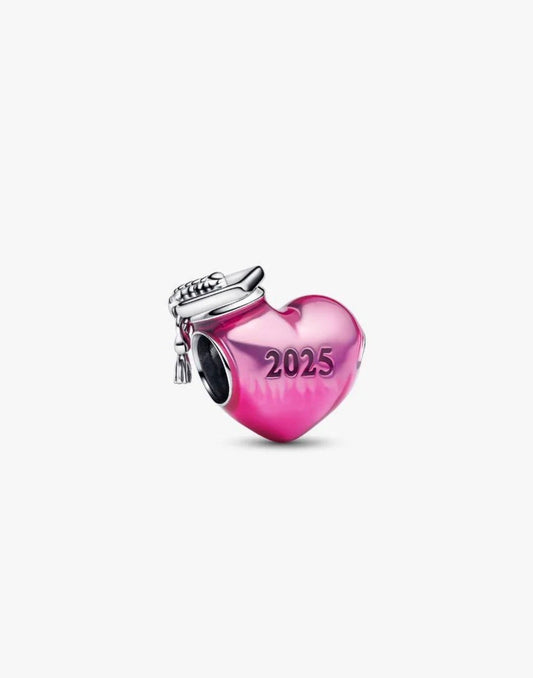 Graduation 2025 Heart Charm