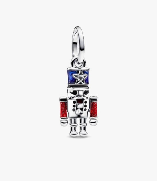 Moveable Nutcracker Dangle Charm