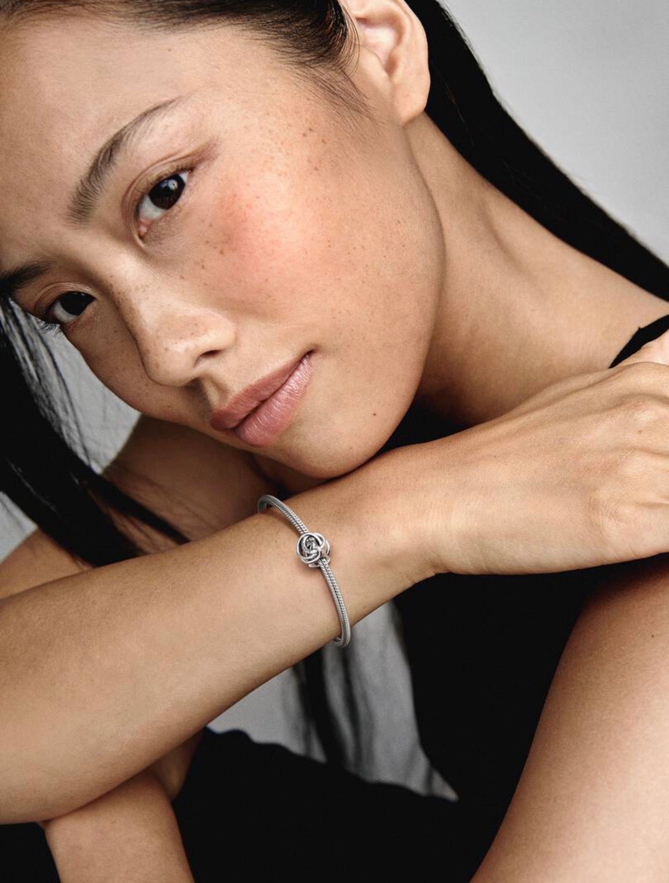 Family Always Encircled Heart Charm