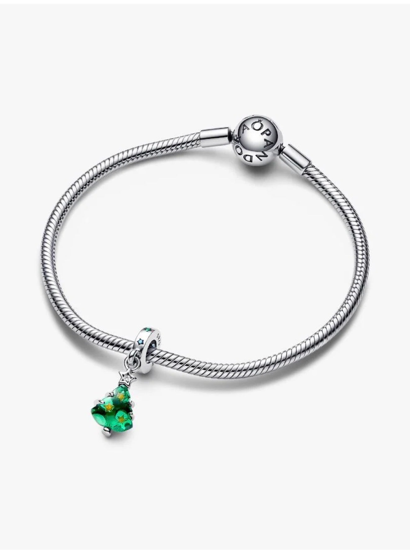 Sparkling Christmas Tree Dangle Charm